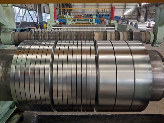 Galvanisierte Z180 Nullspangel-GIF-Streifen zum Schneiden von Stahlspule, getrennte Verpackungen