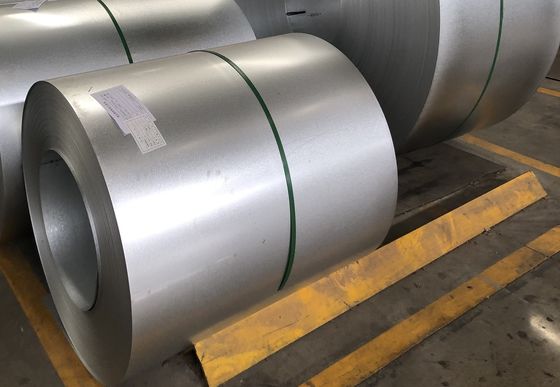 Az150 G550 55% Aluzinc Galvalume Stahlspirale ASTM A792 G550 22/24/26/30/35 Messwert