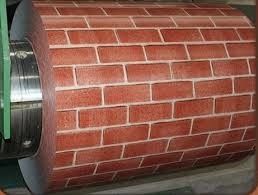Gemaltes Muster Stahlspulen Druckfarben beschichtet 0,5 mm Z40 PPGI Spulen Stahl DX51D