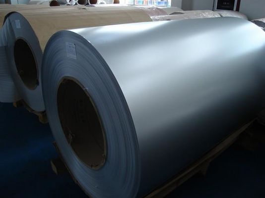 Regelmäßige Spangle Aluzinc Galvanized Steel Coil AZ100 0,71 mm Passiviert