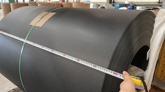 40 Jahre Textured PPGI HDP Z275 Sherwin Williams Matt RAL7024 Graue Metallfliesen lackiert Galvanized Stahl Welldach