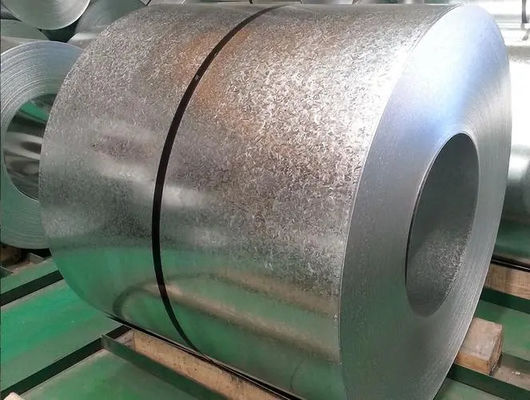 Regelmäßiges, hellspangliges galvanisiertes Stahlblech in Spulen Zink 90g Chrom DX51D S280GD