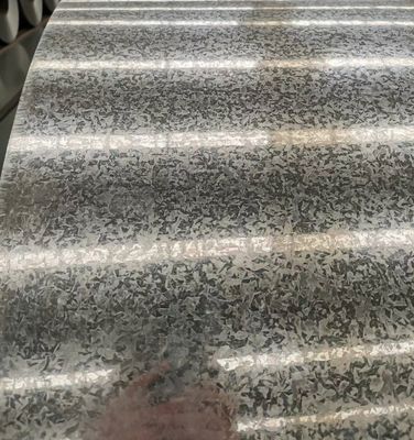 ASTM A653M CS-TypeB Regular Spangle Galvanisiertes Stahlblech in Spulen