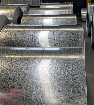 EN10143 Regelmäßige Spangelschrauben aus galvanisiertem Stahl ohne Chrom
