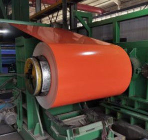 Gewerbliche Vormalung Galvanisierte / Galvalume Stahlspule Akzo Nobel / Beckers / Valspar / PPG EN10142