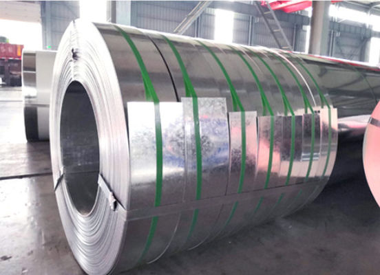 Verzinkte Rohre mit 0,50*182mm Verzinkter Stahlstreifen Gi Tape Gp Slit Coil