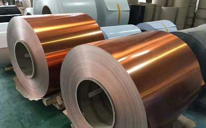 A1100 A3003 A1050 PE Aluminiumfarbbeschichtete Spulen 1240mm 1200mm