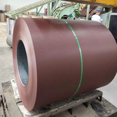 Z225 Textured Matte Vorlackiertes Stahl Vorlackiertes Verzinktes Stahlblech