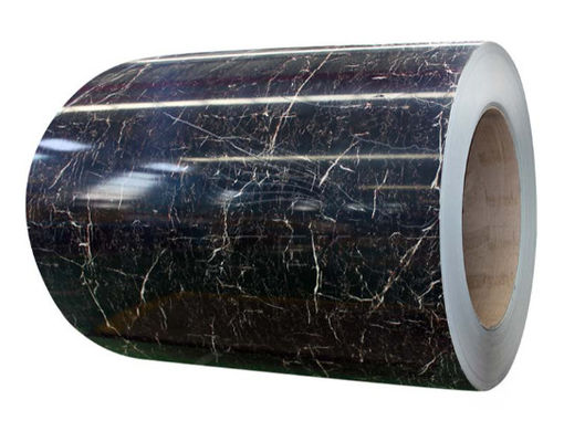 JIS G3321 0,85 mm Marmorkorn PPGI PPGL Spirale HDP Beschichtung