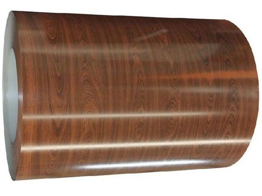 PVDF-Coil-Beschichtung Farbbeschichtung Aluminium-Coil Holzkorn 5052 5754 8011