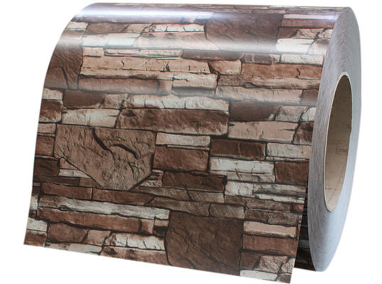 Aluminium-Spule mit Brick Grain-Farbbeschichtung 1100 Schmutzfest