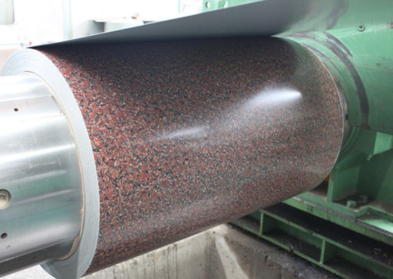 3003 H26 Aluminium Granit Spirale 0,80*1200 PVDF Farbige ALUMINIUM Wandverkleidung kundenspezifisches Muster 50 Jahre Garantie