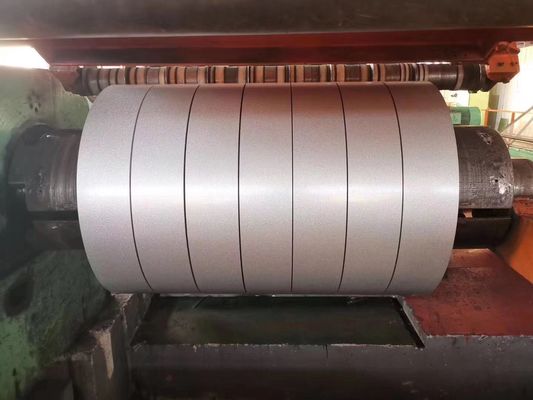 G550/SGC570 Aluzinstahl Galvalume Spaltstahlspule 0,95*168mm AZ150 AFP Behandlung