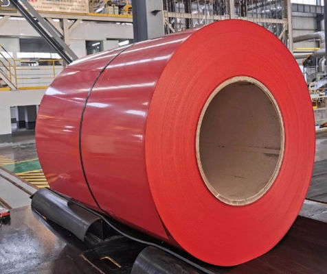 Vorgefärbte Galvalue Aluzinc Stahl AZ150 PPGL Stahlspule HDP DX51D/s320GD Für Metallwandplatten