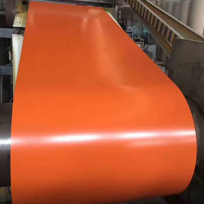 Ral Farbe PPGL PE SMP PVDF Metall Baustoff Farbbeschichtete Spulen Helle Matte Hohe Lichtoberfläche Filming Dx52D PPGI