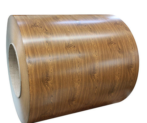 1.2mm PVDF Holzkorn Aluminium Spirale 3003H24 Printech Farbspirale 50 Jahre Garantie Printech Farbbeschichtete Spirale