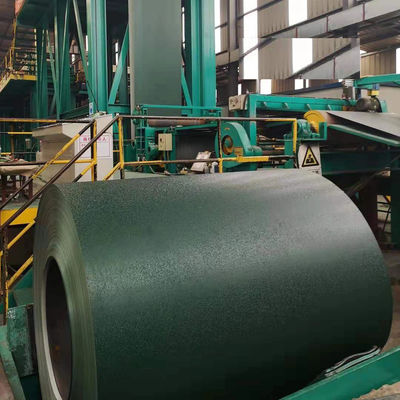 Grade50 Z275 PPGI RAL6020 0,50×1250 HDP PVDF 30 Jahre Matt Textured Steel Coil lackiert Galvanisiertes Stahl Metalldach