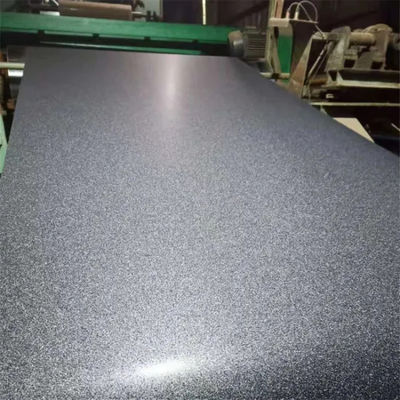 Holzkohle RAL7024 Drehstahl PVDF PPGl G90=Z275 Textured Matte Vorlackierte Verzinkte Stahldachplatten