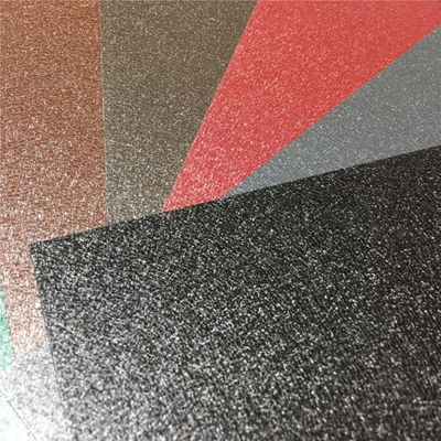 Kunststofffolie 26 Gauge 3D Falte Textured Cover Anti-Scratch Matte Oberfläche Matte Vorgefärbte Stahlspule 0,12 mm-1,5 mm