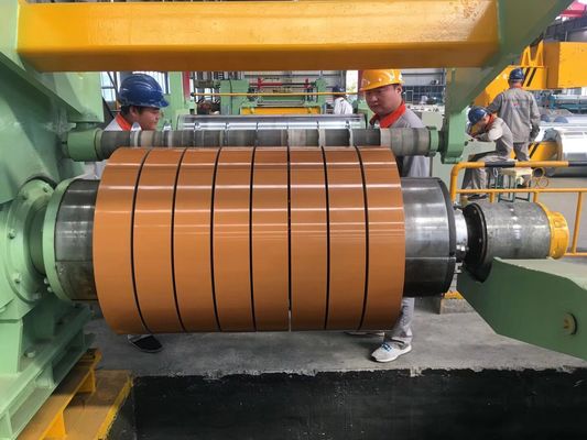 Rinnen und Rohre Anwendung RAL2004 Orange Farbe beschichtet Aluminium Spirale PE RMP