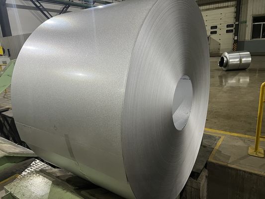 ASTM A792 G550 Az100 Az150 55% Aluzinc GL Stahlfolie Spirale 26 Gauge Skin Pass für Dachdecken