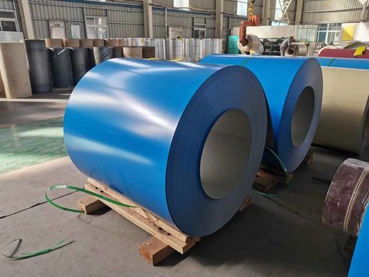 Ral Farbe Beschichtet in Lager Gi PPGI PPGL Galvanisierte Stahlspule mit heiß eingetauchtem ASTM 0,35 mm 0,45 mm Zink für Dachbleche