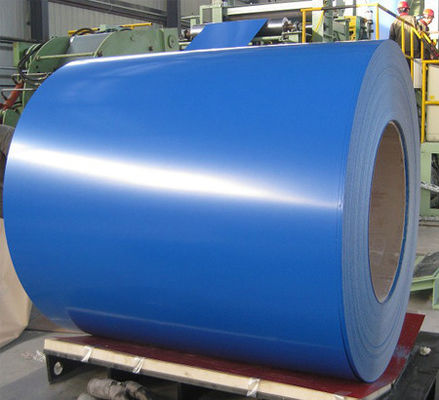 Z180 Beckers Farbbeschichtete Stahlspule ASTM Standard Seefracht Verpackung 0,12 mm-0,8 mm Festland China