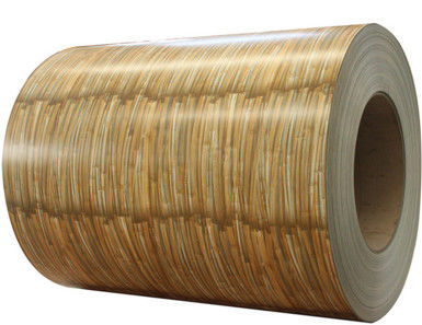 Printech Farbspirale 3003H24 Aluminiumspirale PVDF Holzkorn 50 Jahre Garantie Printech Farbspirale