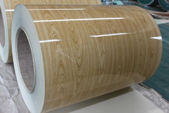 Z30-275g/m2 Printech Farbbeschichtete Spirale Z275 PVDF DX51D 600-1600mm G350-G550 Doppelmalen und Doppelbacken