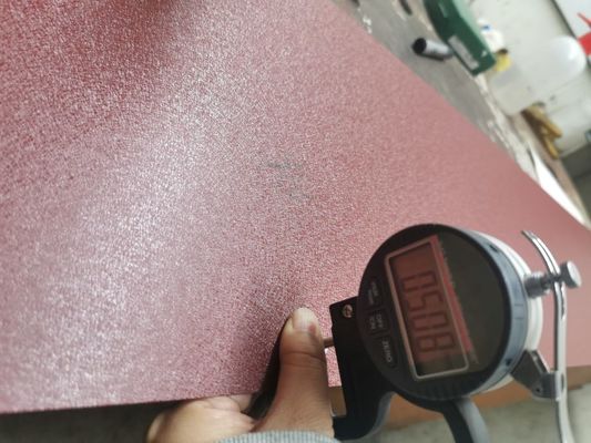 30 Jahre Matt Textured RAL3011 0,50*1250 PPGI HDP Z275 Sherwin Williams Gemaltes Verzinktes Stahl Welldach
