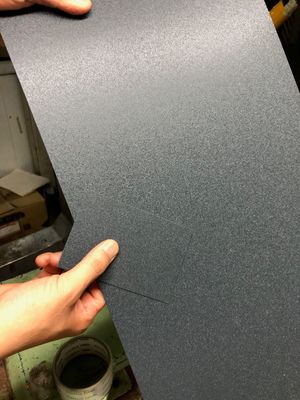 49 Zoll 26 Ga Matte Texturstahlspule RAL7024 HDP Stahl lackiertes Verzinktes Stahl Metalldach