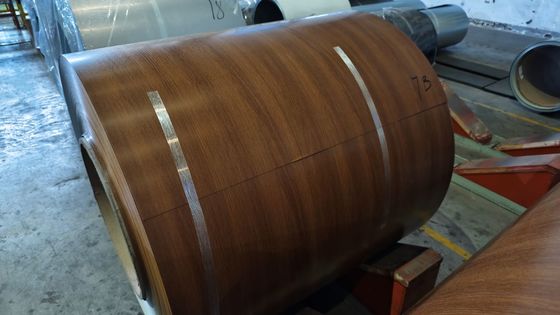 Kanada Metalldachplatten 40 Jahre Garantie mit 0,60mm HDP Dunkle Eiche Printech lackierte Stahlspule