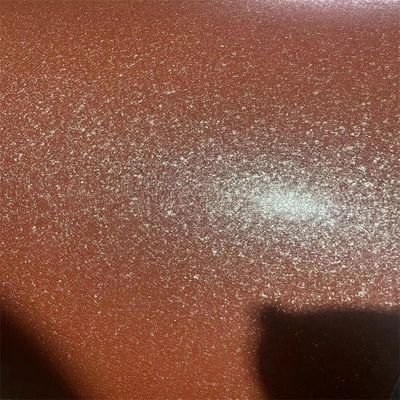 Wrinkle Matt RAL8017 Braun Wandverkleidung 40 Jahre Garantie Textur Stahlspule lackiert Galvanisiertes Stahl Metalldach
