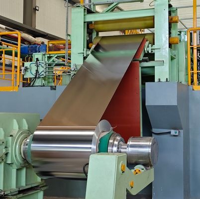 Verbraucher- und Industrieverpackungen EN10203 T3 Temperatur 2.8/2.8 ETP Zinnbeschichtete elektrolytische Zinnplattenspule