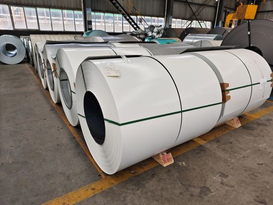 RAL9002 Weißstahlspule für Rolltüren, lackierte, verzinkte Z100-Spulen